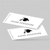 卒業名カード – お知らせ挿入 スキニー名刺