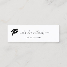 卒業名カード – エレガントクラシック挿入カード コーリングカード