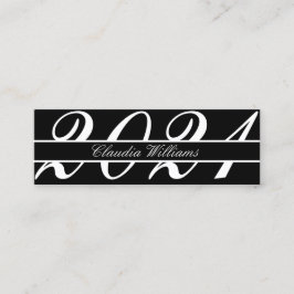 卒業名カード。エレガントクラシック挿入 コーリングカード