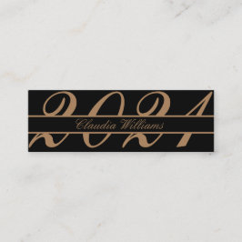 卒業名カード。エレガントクラシック挿入 コーリングカード