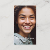 卒業名刺 名刺 (正面)