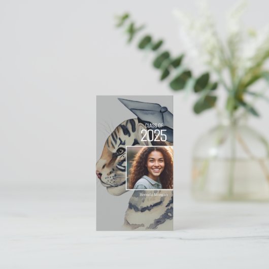 卒業名刺 名刺 (スタンド正面)