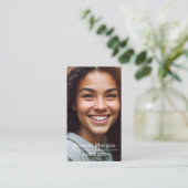 卒業名刺 名刺 (スタンド正面)