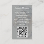 卒業名刺 名刺 (裏面)