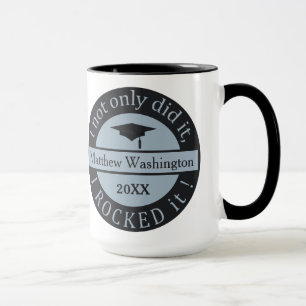 卒業名前をカスタムすると年単位マグカップ マグカップ