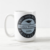 卒業名前をカスタムすると年単位マグカップ マグカップ (左)