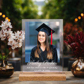 卒業名前をカスタムするイメージショールグラードクラス アクリルサイン