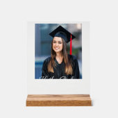 卒業名前をカスタムするイメージショールグラードクラス アクリルサイン (正面)