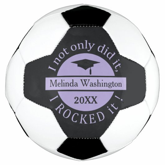 卒業名前をカスタムする&サッカーボール サッカーボール (正面)