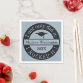 卒業名前をカスタムする&年紙ナプキン スタンダードカクテルナプキン (インサイチュ)