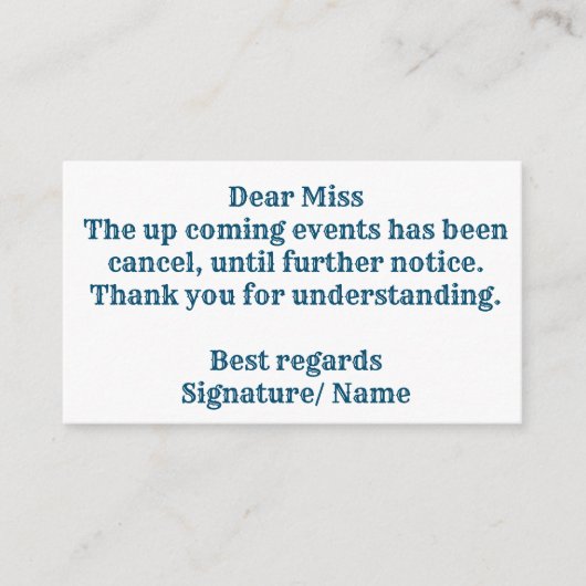 卒業告知用エンクロージャカード エンクロージャーカード (正面)