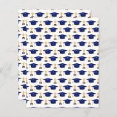 卒業型スクラップブック紙 (正面/裏面)