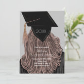 卒業大学高等学校卒業パーティー 招待状 (スタンド正面)