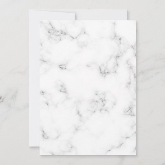 卒業大理石バラ金ゴールドフォトピンクスクリプト 案内状 (裏面)