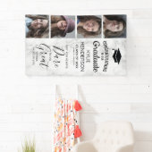 卒業大理石写真2025年クラス年 横断幕 (インサイチュ)