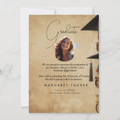 卒業娘素朴I 案内状 (正面)