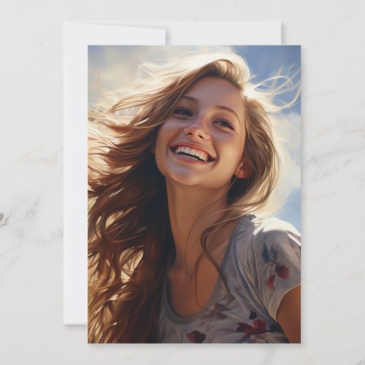 卒業娘素朴I 案内状 (裏面)