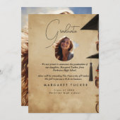 卒業娘素朴I 案内状 (正面/裏面)