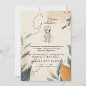 卒業娘 案内状 (正面)