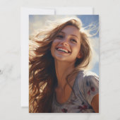 卒業娘 案内状 (裏面)