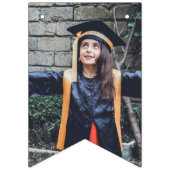 卒業実績グレードのレベル写真コラージュ バンティングフラッグ (第2の旗)