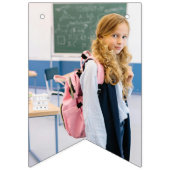 卒業実績グレードのレベル写真コラージュ バンティングフラッグ (第3の旗)