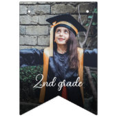 卒業実績グレードの写真モダン バンティングフラッグ (第2の旗)