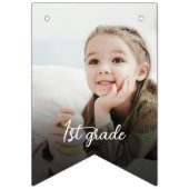 卒業実績グレードの写真モダン バンティングフラッグ (第1の旗)