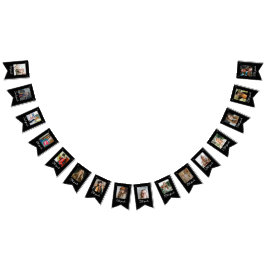 卒業実績グレードの写真モダン バンティングフラッグ