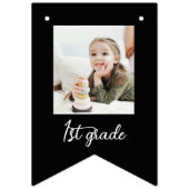 卒業実績グレードの写真モダン バンティングフラッグ (第1の旗)