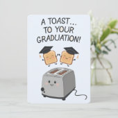 卒業家族の友達に乾杯おもしろい! シーズンカード (スタンド正面)