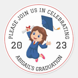 卒業封筒用シール ラウンドシール