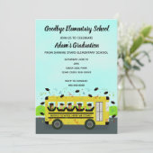 卒業小学校バスパーティー 招待状 (スタンド正面)