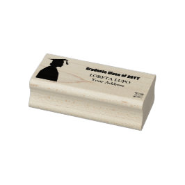 卒業差出人住所スタンプ ラバースタンプ