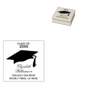 卒業差出人住所 ラバースタンプ (押印)