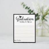 卒業希望とアドバイス アドバイスカード (スタンド正面)