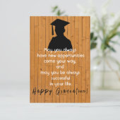 卒業希望 カード (スタンド正面)