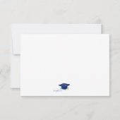 卒業帽サンキューカード サンキューカード (裏面)