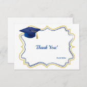 卒業帽サンキューカード サンキューカード (正面/裏面)