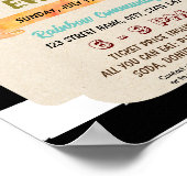 卒業帽子イベントパーティーチラシ ポスター (角)