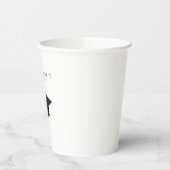 卒業帽子モダン名 紙コップ (左)