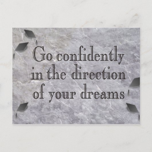 卒業帽子 案内ポストカード (正面)