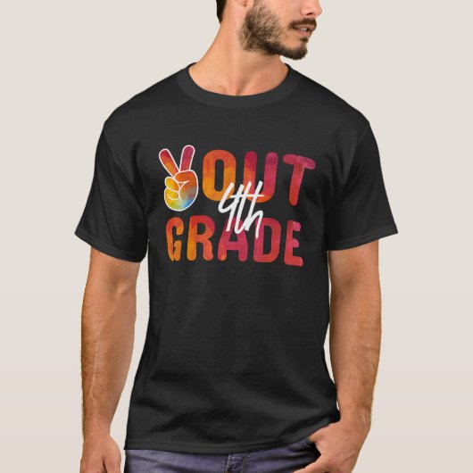 卒業平和Scの最終学年4年生 Tシャツ (正面)