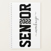 卒業年パーソナライズされたのブロック プランナー手帳 (正面)