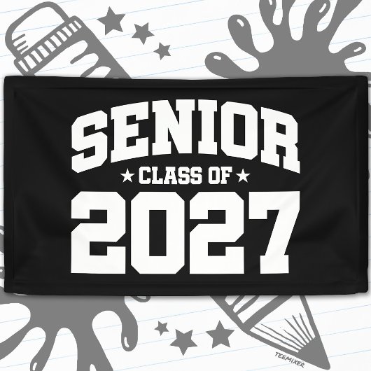卒業年度 学校の誇り 上級クラス 2027 横断幕