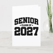 卒業年度 学校の誇り 上級生 2027年度卒業生 カード (正面)