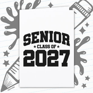 卒業年度 学校の誇り 上級生 2027年度卒業生 カード