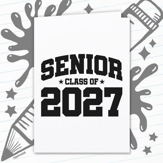 卒業年度 学校の誇り 上級生 2027年度卒業生 カード