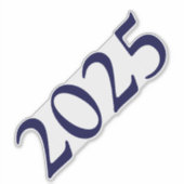 卒業年 シール (正面)