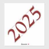 卒業年 シール (シート)